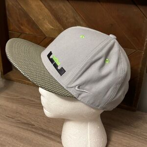 Nike King James Hat Adjustable Snapback Cap Green & Gray Lebron James NBA True